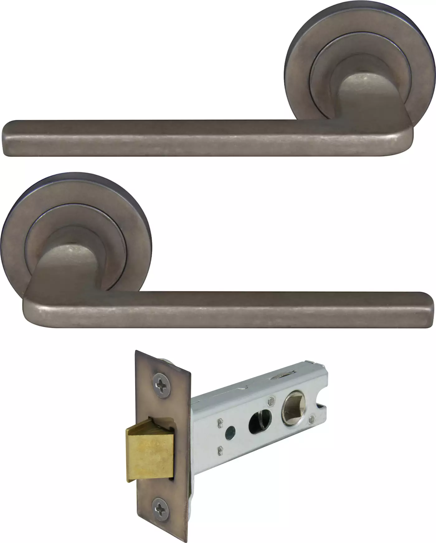 Chalet Round Rose Passage Set - NB