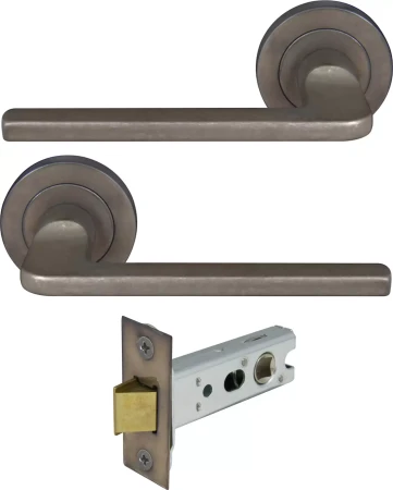 Chalet Round Rose Passage Set - NB