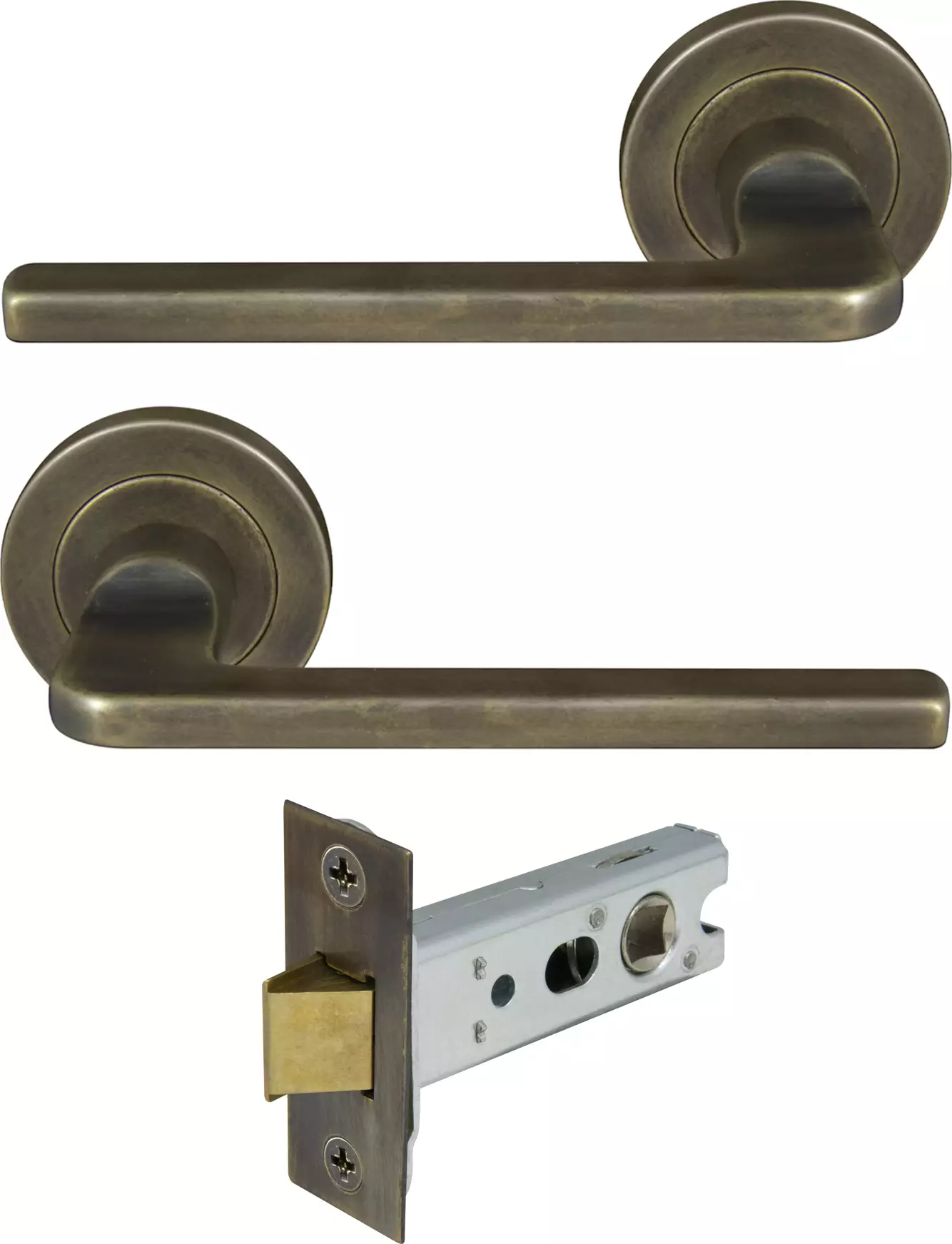 Chalet Round Rose Passage Set - ORB