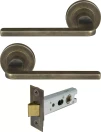 Chalet Round Rose Passage Set - ORB