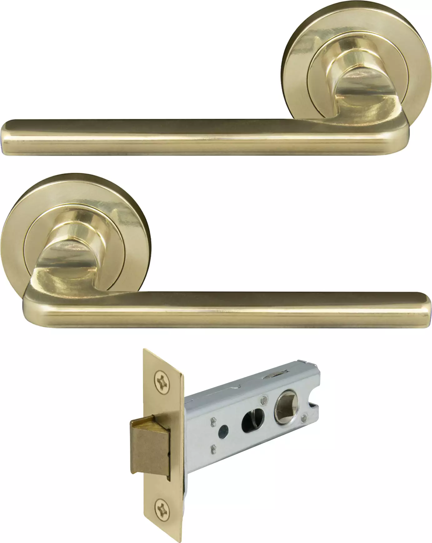 Chalet Round Rose Passage Set - PB