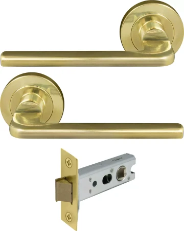 Chalet Round Rose Passage Set - UB