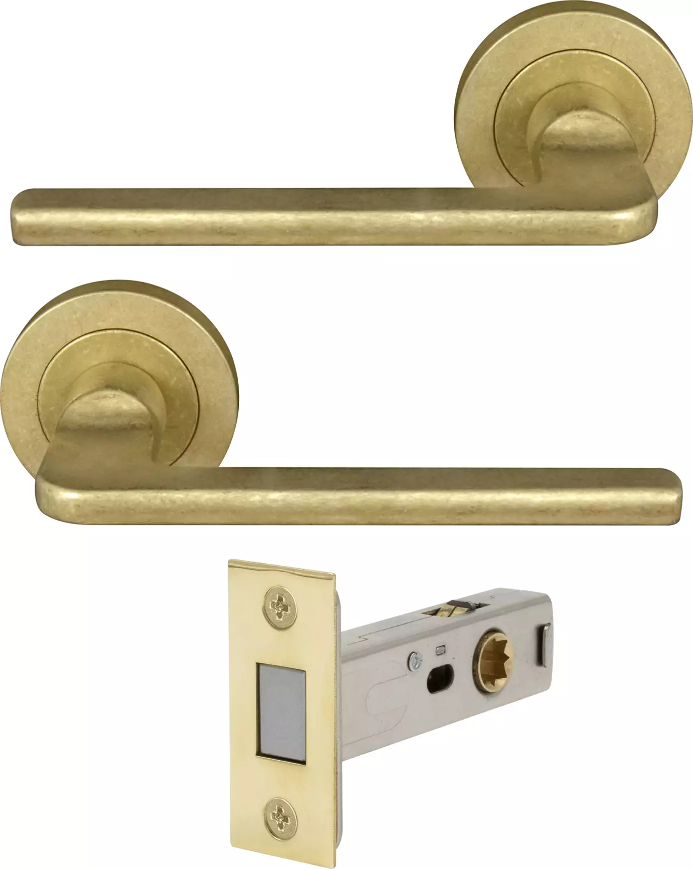 Chalet Round Rose Passage Set - Magn. Latch - RLB