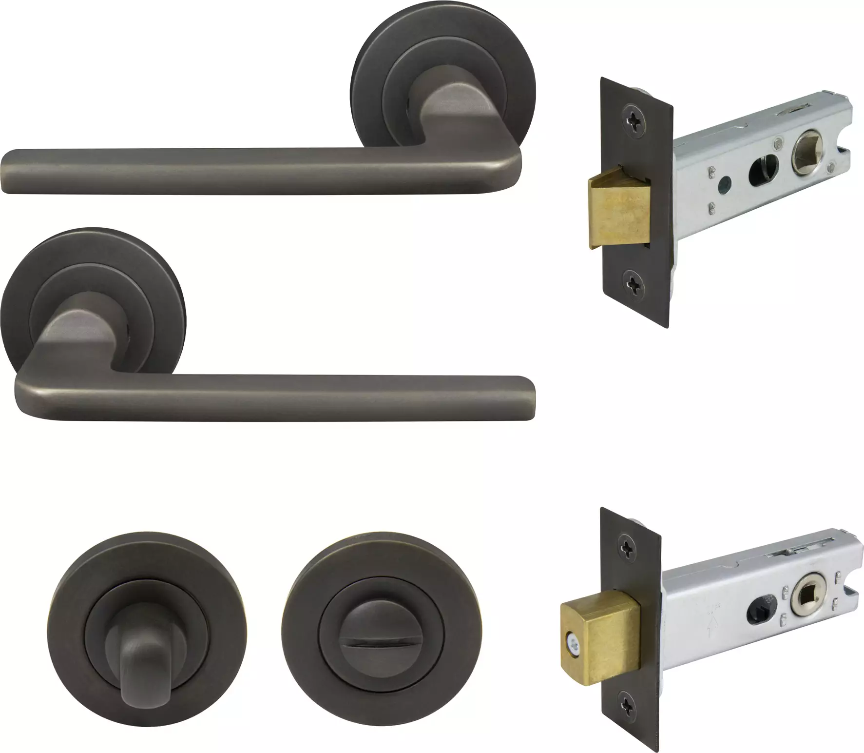 Chalet Round Rose Privacy Set - DRB