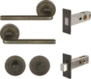 Chalet Round Rose Privacy Set - Magn. Latch - ORB