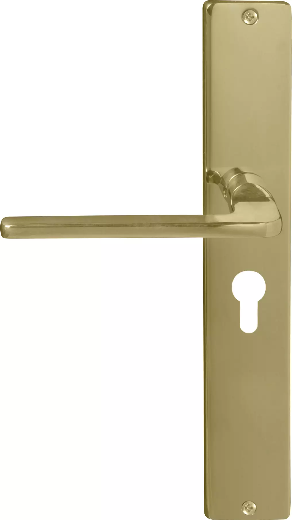 Chalet Square Longplate E48 Keyhole - PB