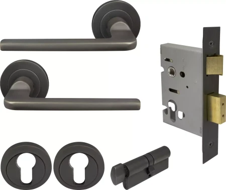 Chalet Round Rose Entrance Set - E48 - DRB