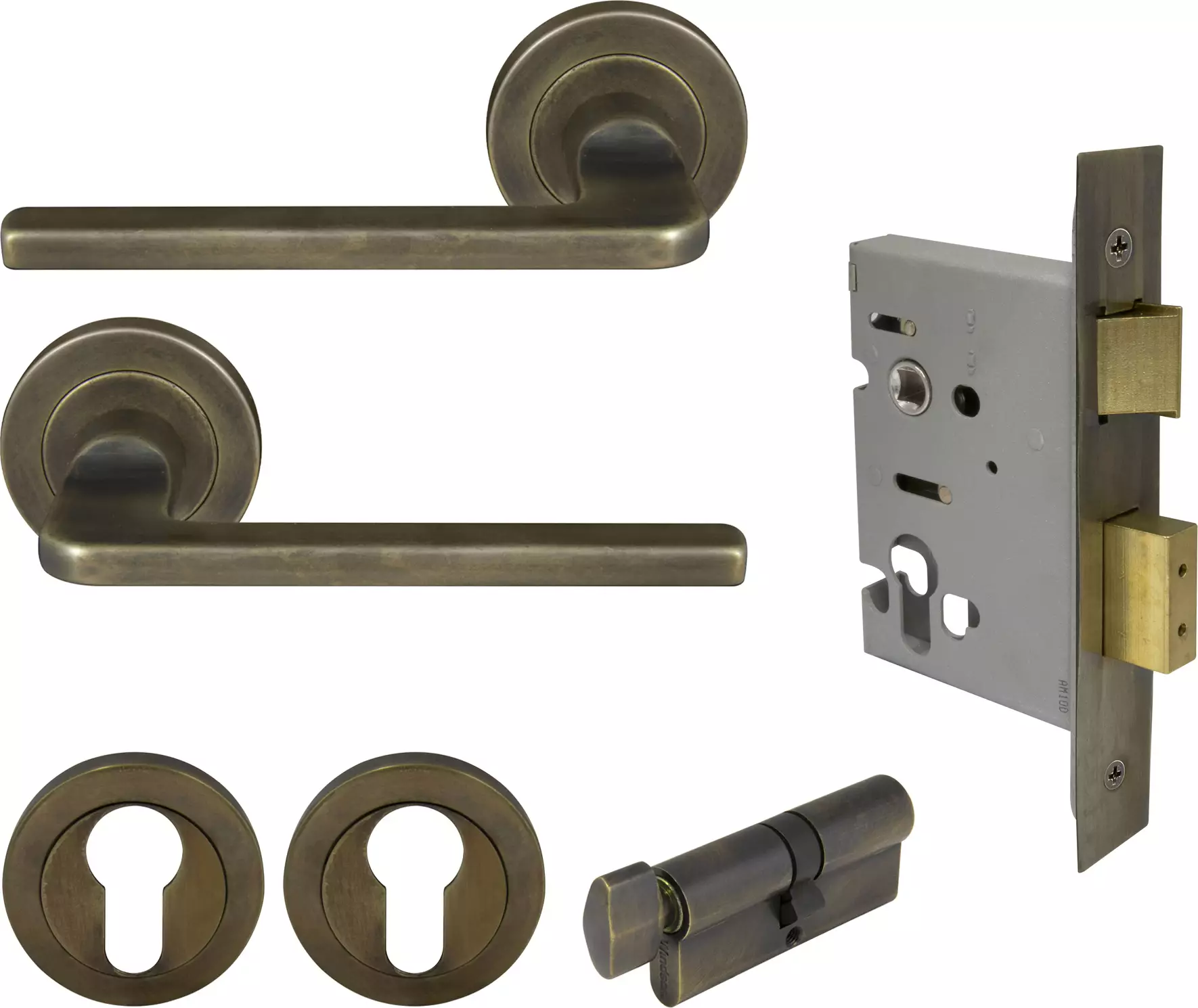 Chalet Round Rose Entrance Set - E48 - ORB