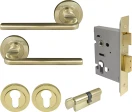 Chalet Round Rose Entrance Set - E48 - PB