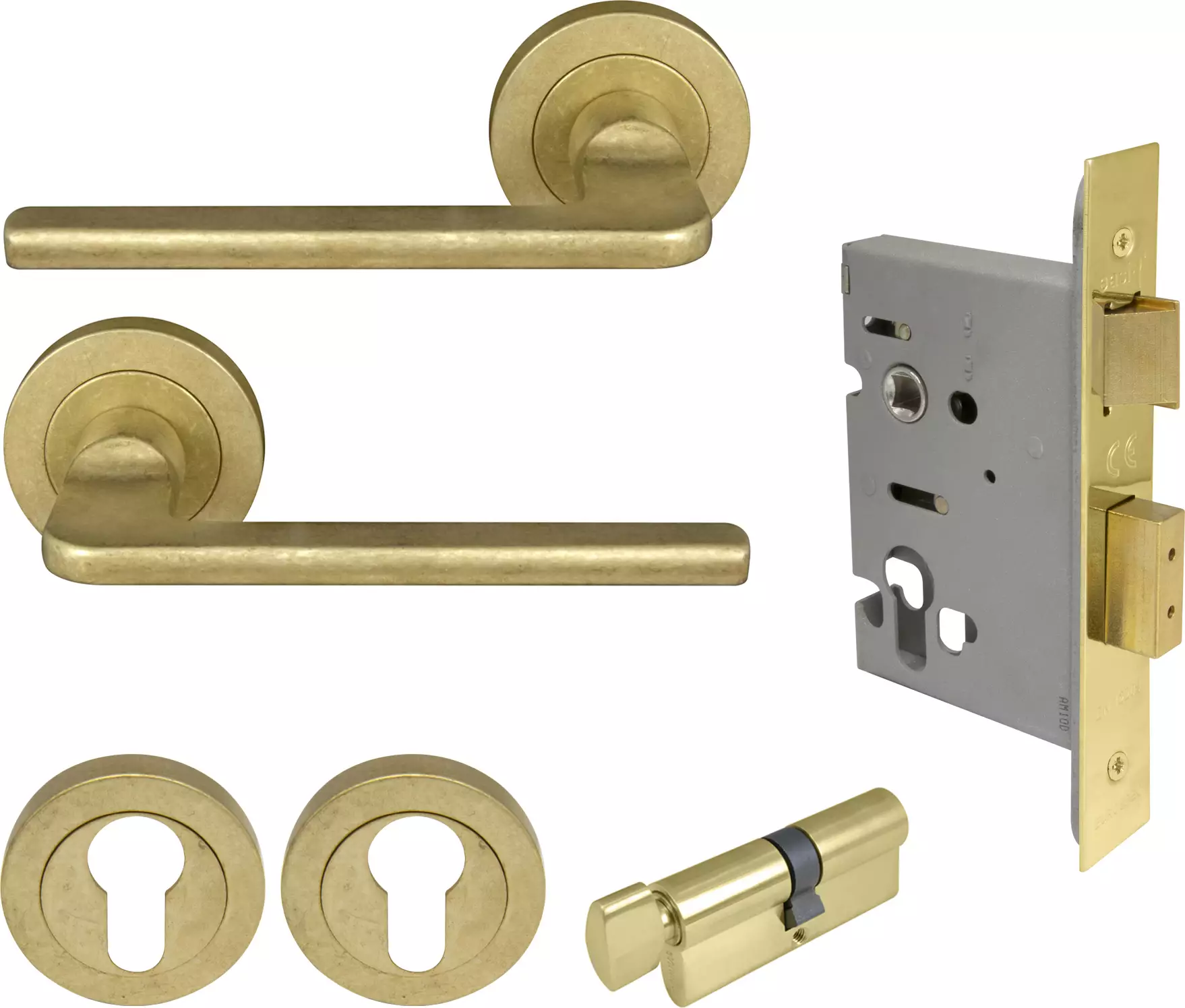 Chalet Round Rose Entrance Set - E48 - RLB