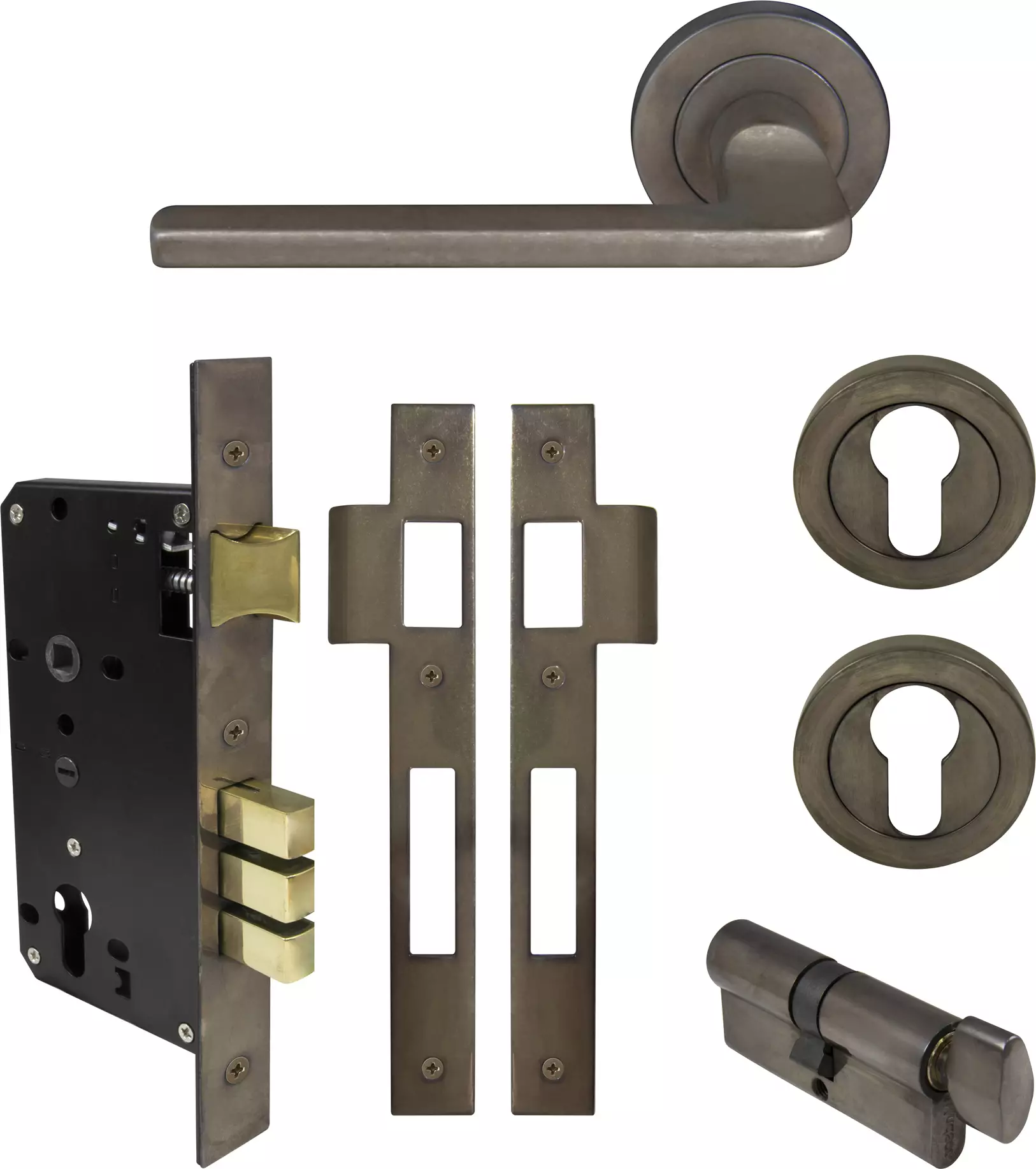 Chalet Round Rose Entrance Set - E85 - NB