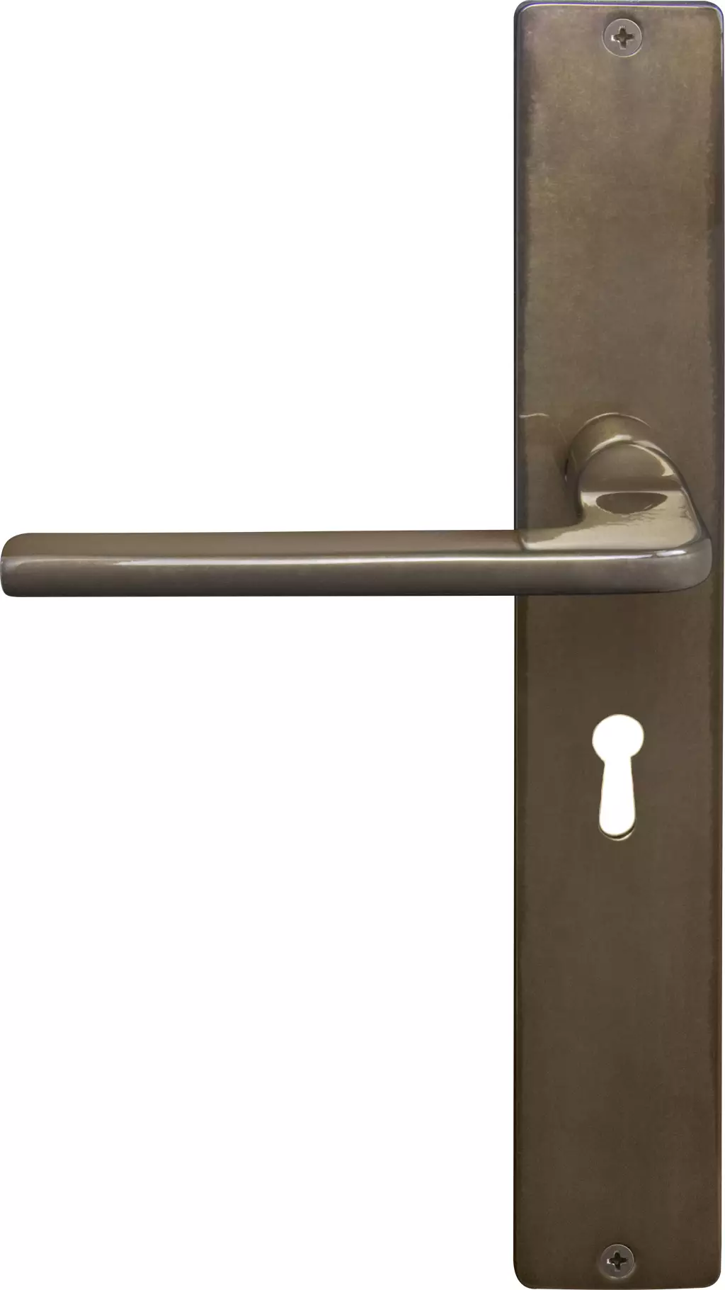 Chalet Square Longplate Std Keyhole - AB