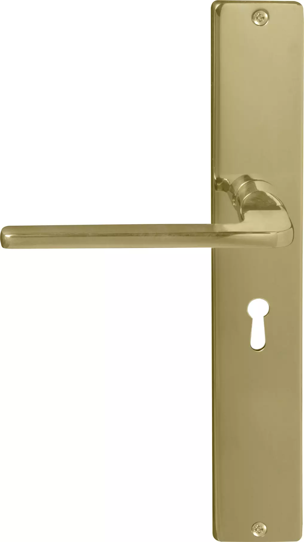 Chalet Square Longplate Std Keyhole - PB