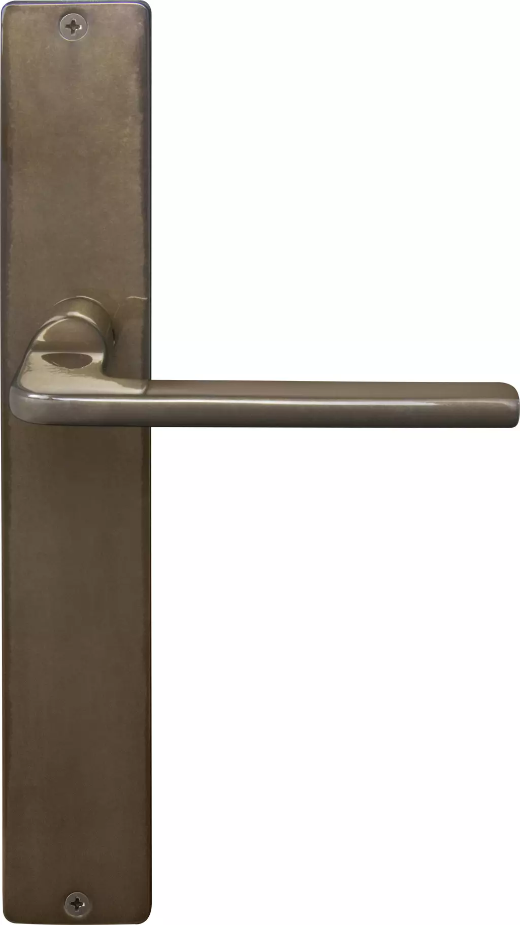 Chalet Longplate Square Dummy Lever - LH - AB