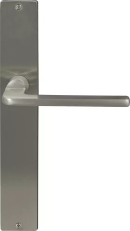 Chalet Longplate Square Dummy Lever - LH - BN