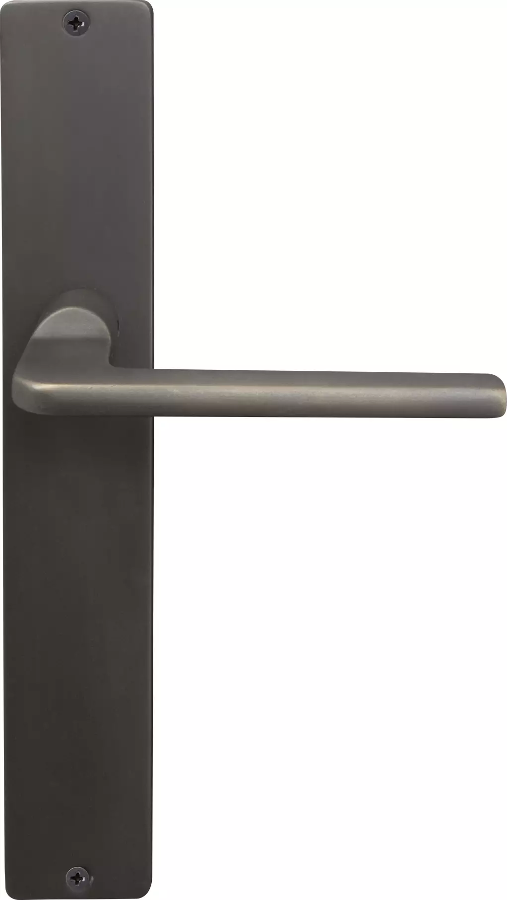 Chalet Longplate Square Dummy Lever - LH - DRB