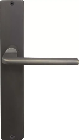 Chalet Longplate Square Dummy Lever - LH - DRB