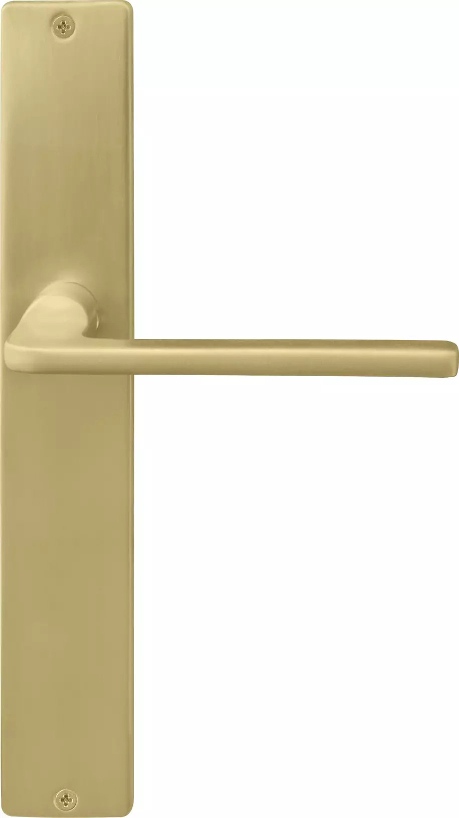 Chalet Longplate Square Dummy Lever - LH - MSB
