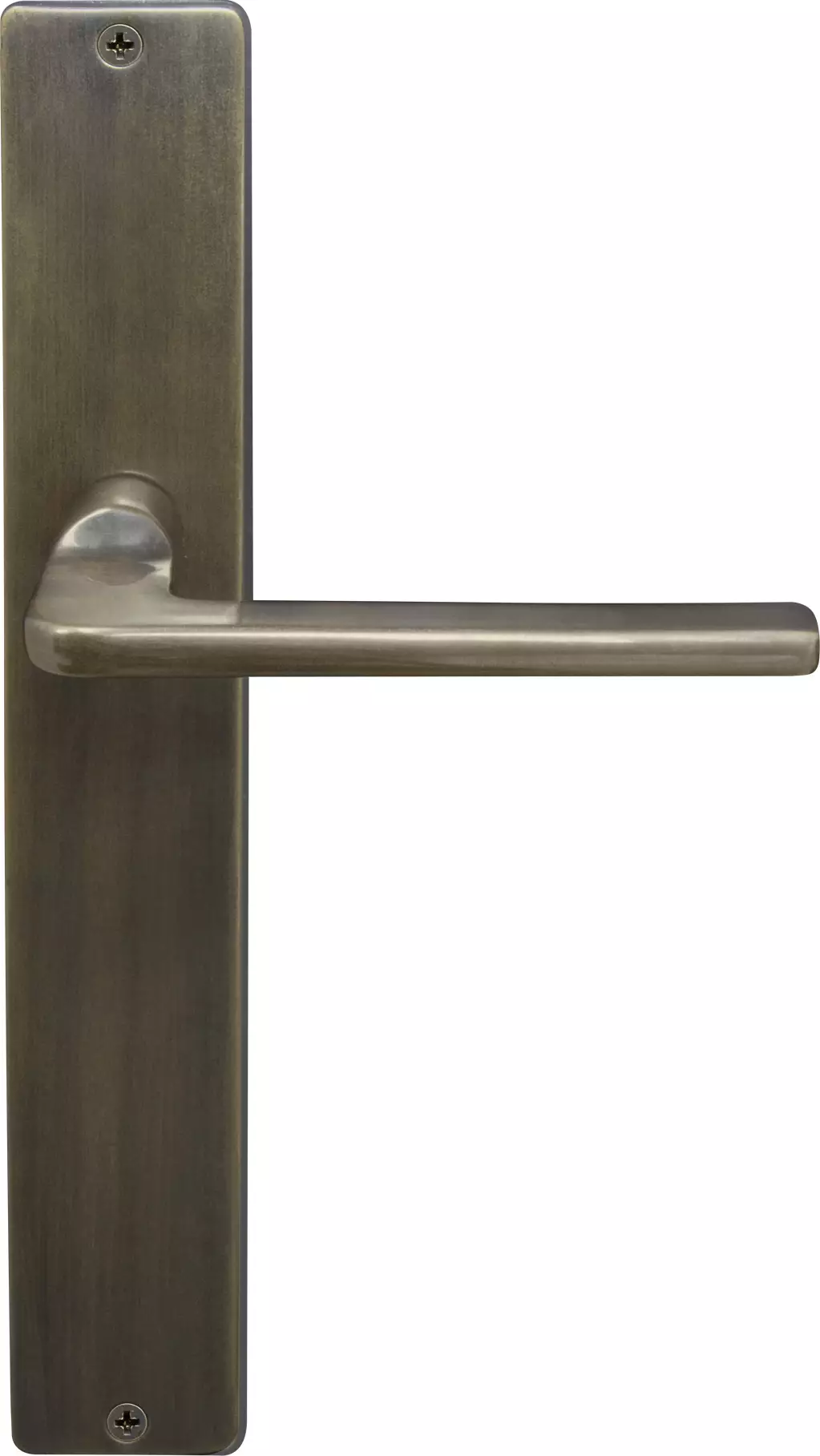 Chalet Longplate Square Dummy Lever - LH - ORB
