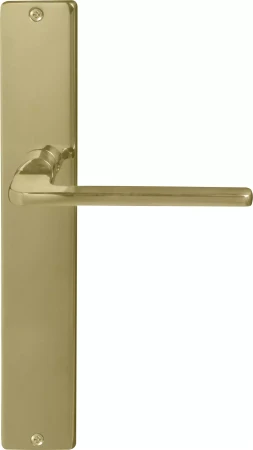 Chalet Longplate Square Dummy Lever - LH - PB