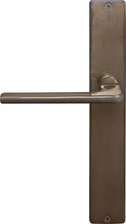Chalet Longplate Square Dummy Lever - RH - AB