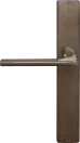 Chalet Longplate Square Dummy Lever - RH - AB