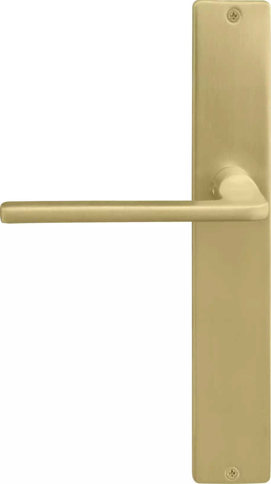 Chalet Longplate Square Dummy Lever - RH - MSB