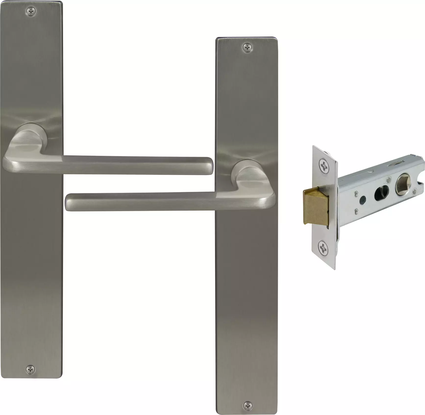 Chalet Longplate Square Passage Set - BN