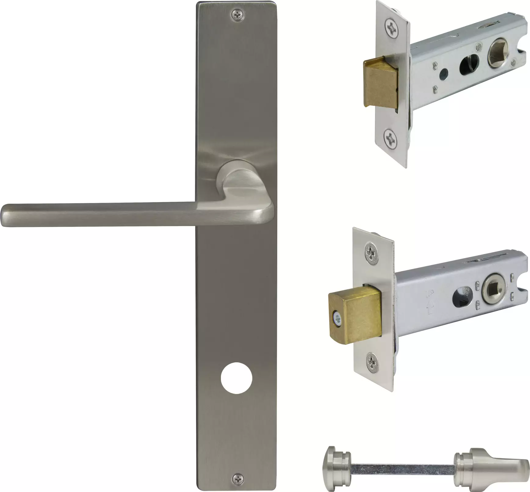 Chalet Longplate Square Privacy Set - BN