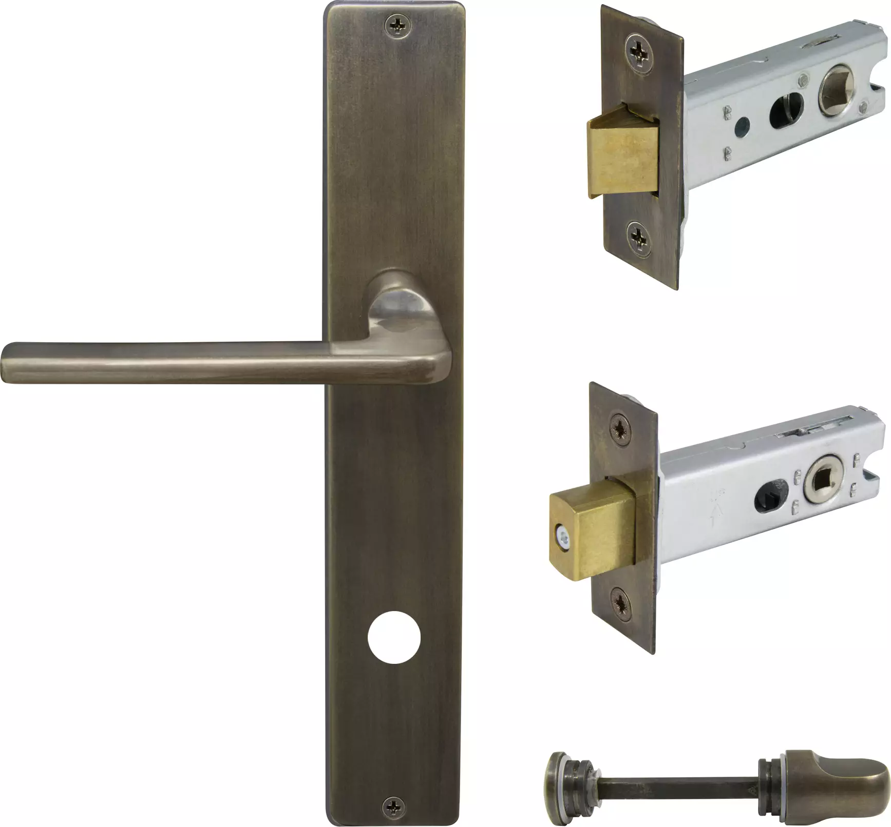 Chalet Longplate Square Privacy Set - ORB