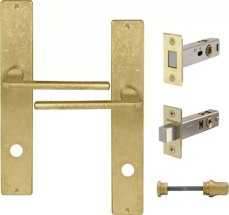 Chalet Longplate Square Privacy Set - Magn. Latch - RLB