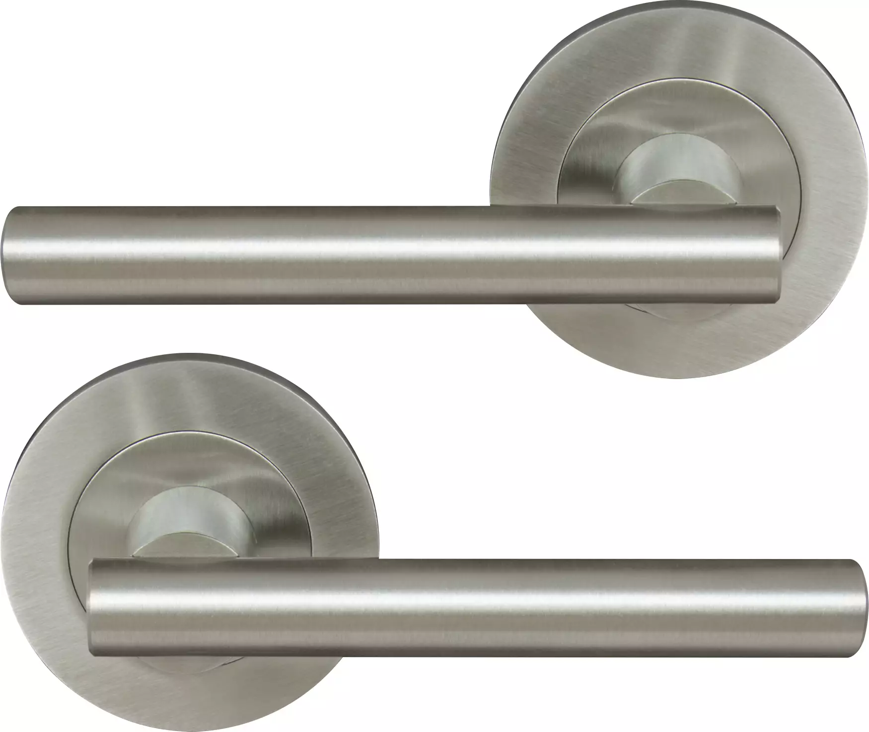 Charleston 64mm Large Rose Lever Set - BN