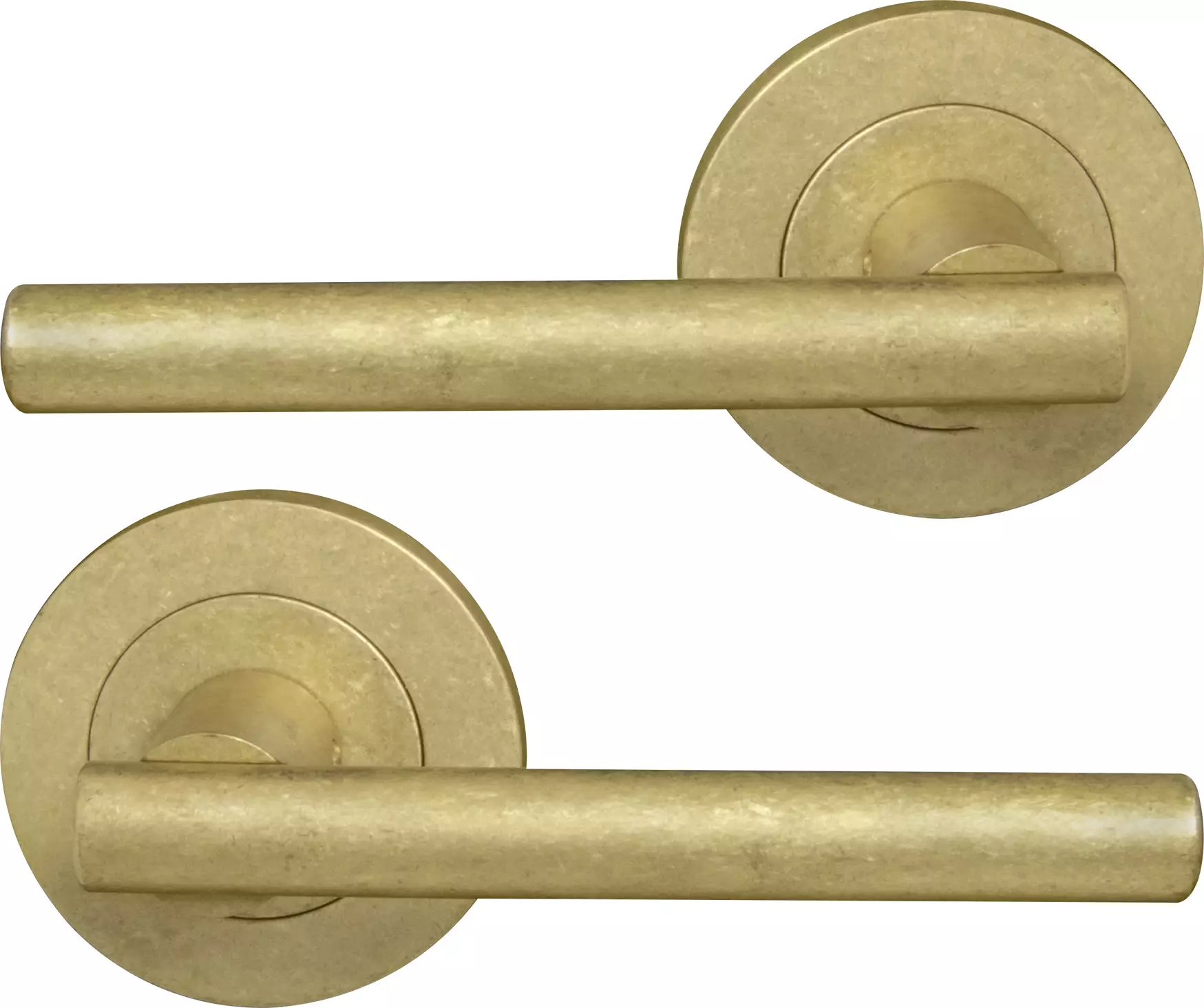 Charleston 64mm Large Rose Lever Set - RLB