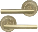 Charleston 64mm Large Rose Lever Set - USB