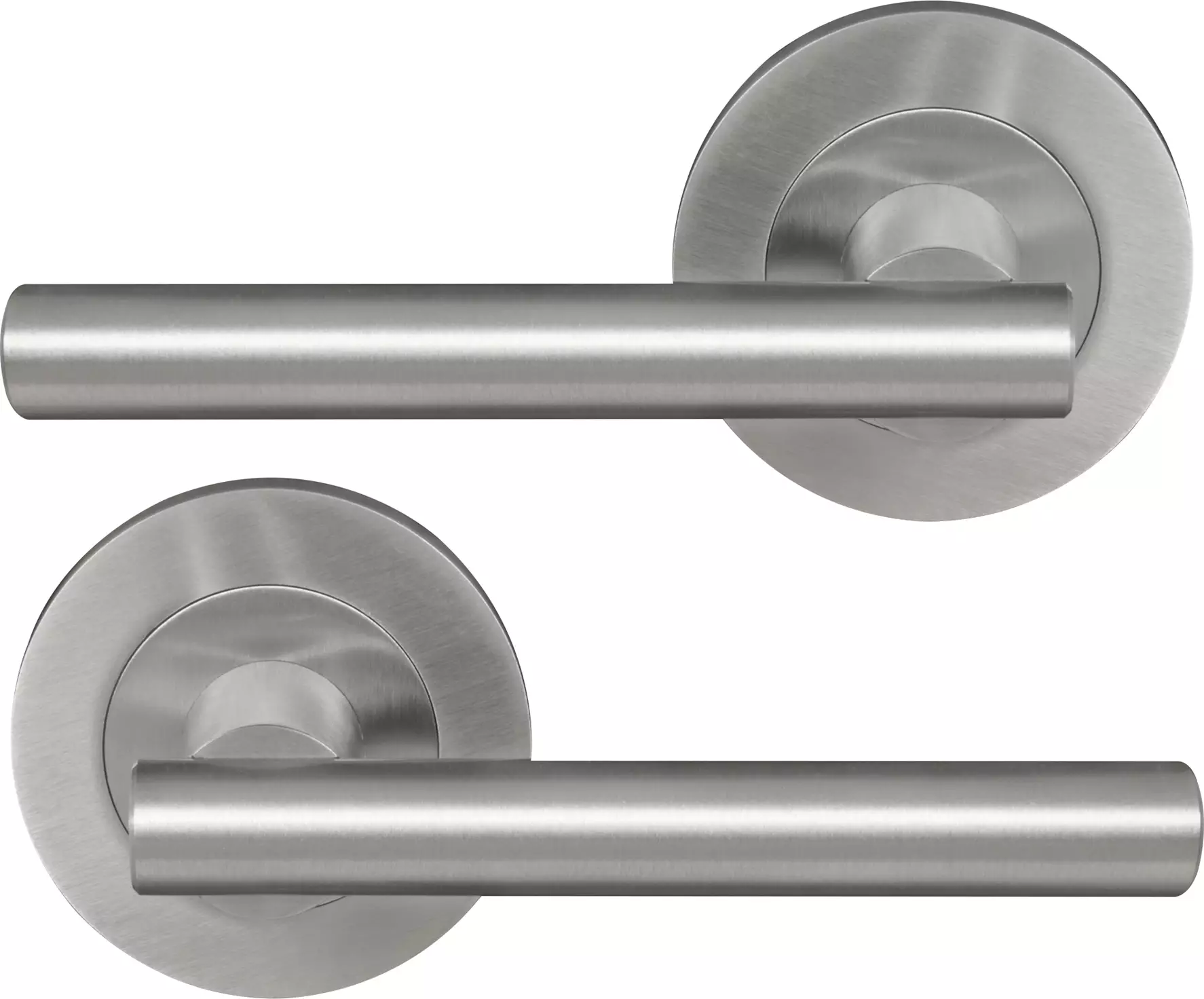 Charleston 64mm Large Rose Lever Set - PC