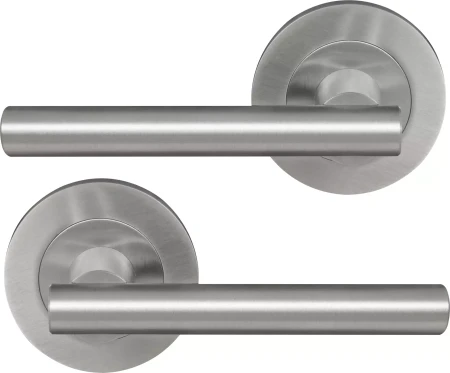 Charleston 64mm Large Rose Lever Set - PC