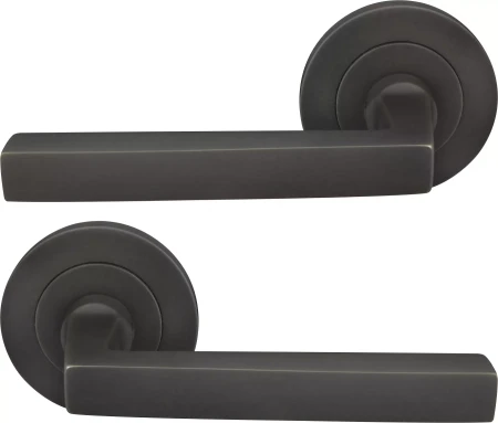 Federal 64mm Large Rose Lever Set - DRB