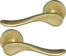 Haven 52mm Round Rose Lever Set - RLB
