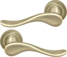Haven 52mm Round Rose Lever Set - USB