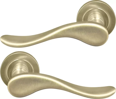 Haven 52mm Round Rose Lever Set - USB