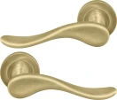 Haven 52mm Round Rose Lever Set - MSB