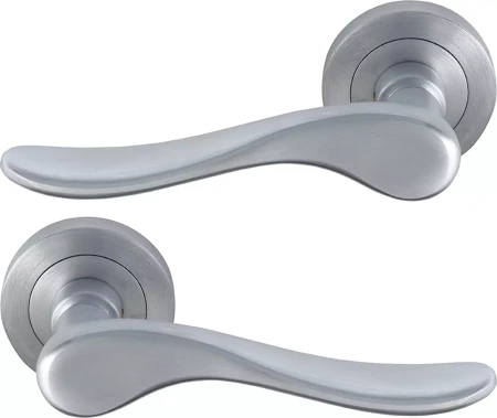 Haven 52mm Round Rose Lever Set - PC