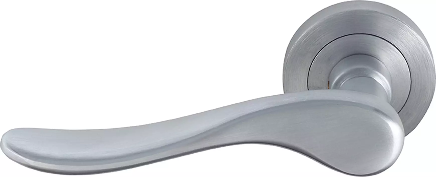 Haven Round Rose Dummy Lever - RH - PC