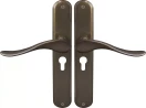 Haven Oval Longplate E48 Keyhole - AB