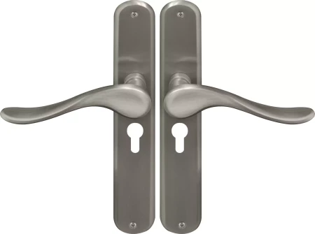 Haven Oval Longplate E48 Keyhole - BN