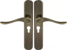 Haven Oval Longplate E48 Keyhole - ORB