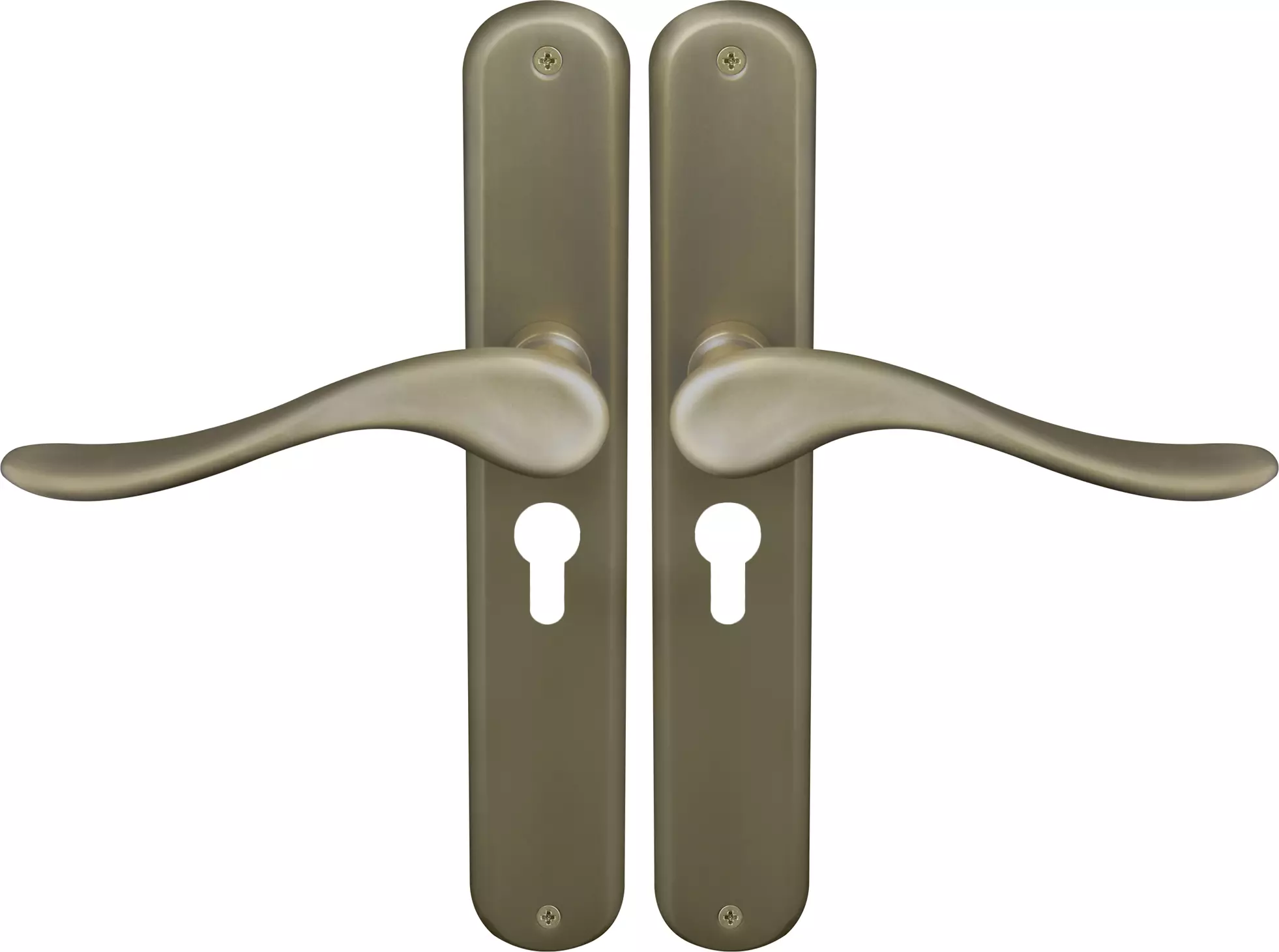 Haven Oval Longplate E48 Keyhole - RB