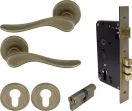 Haven Round Rose Entrance Set - E85 - Key/Key - RB