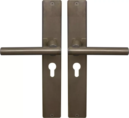 Charleston Square Longplate E48 Keyhole - AB
