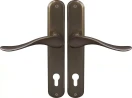 Haven Oval Longplate E85 Keyhole - AB